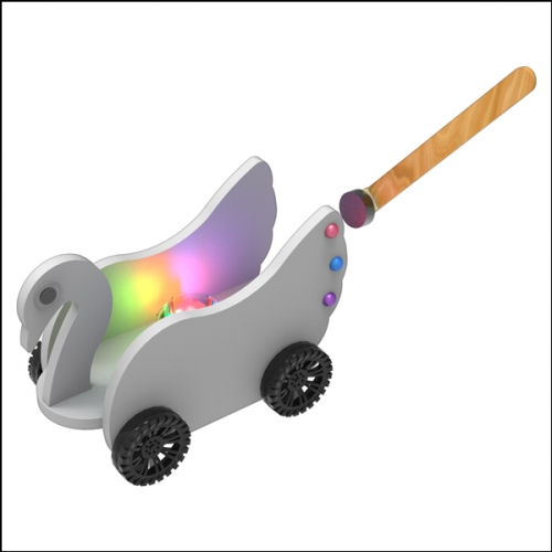 과학1번지 구정과학사,창작용 자석으로 가는 백조(일반형/LED형)-1인용/5인용