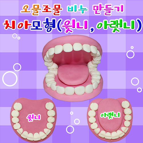 치아모형(윗니와 아랫니) 비누 만들기- 3세트