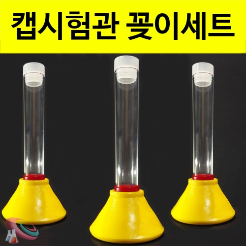 과학1번지 구정과학사,플라스틱 캡시험관 꽂이 세트(마개입)-3세트/5세트