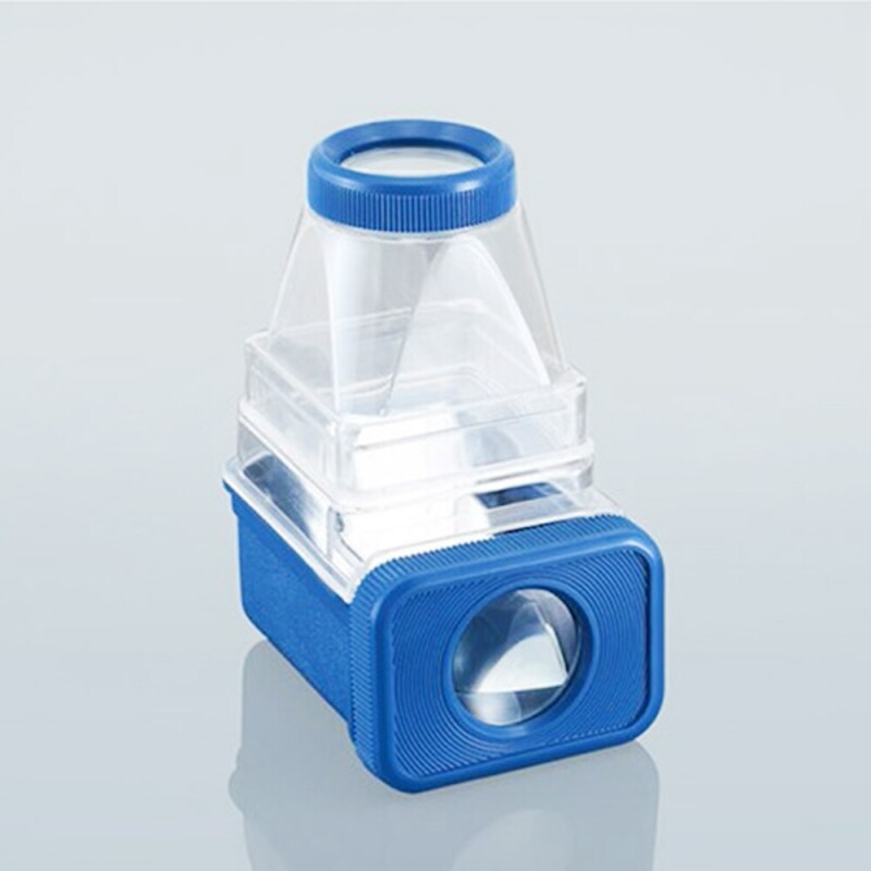 이중 곤충관찰경 미니현미경 사각 2단