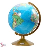 22cm 지구본 자전지구본 철제스탠드세트 국문 블루 학습용