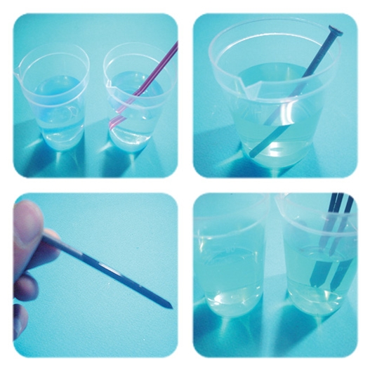 과학1번지 구정과학사,구리와 탄산칼슘 석출실험