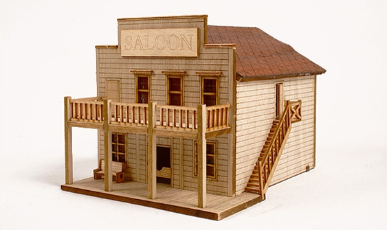 과학1번지 구정과학사,웨스턴 살롱 만들기 나무조립키트